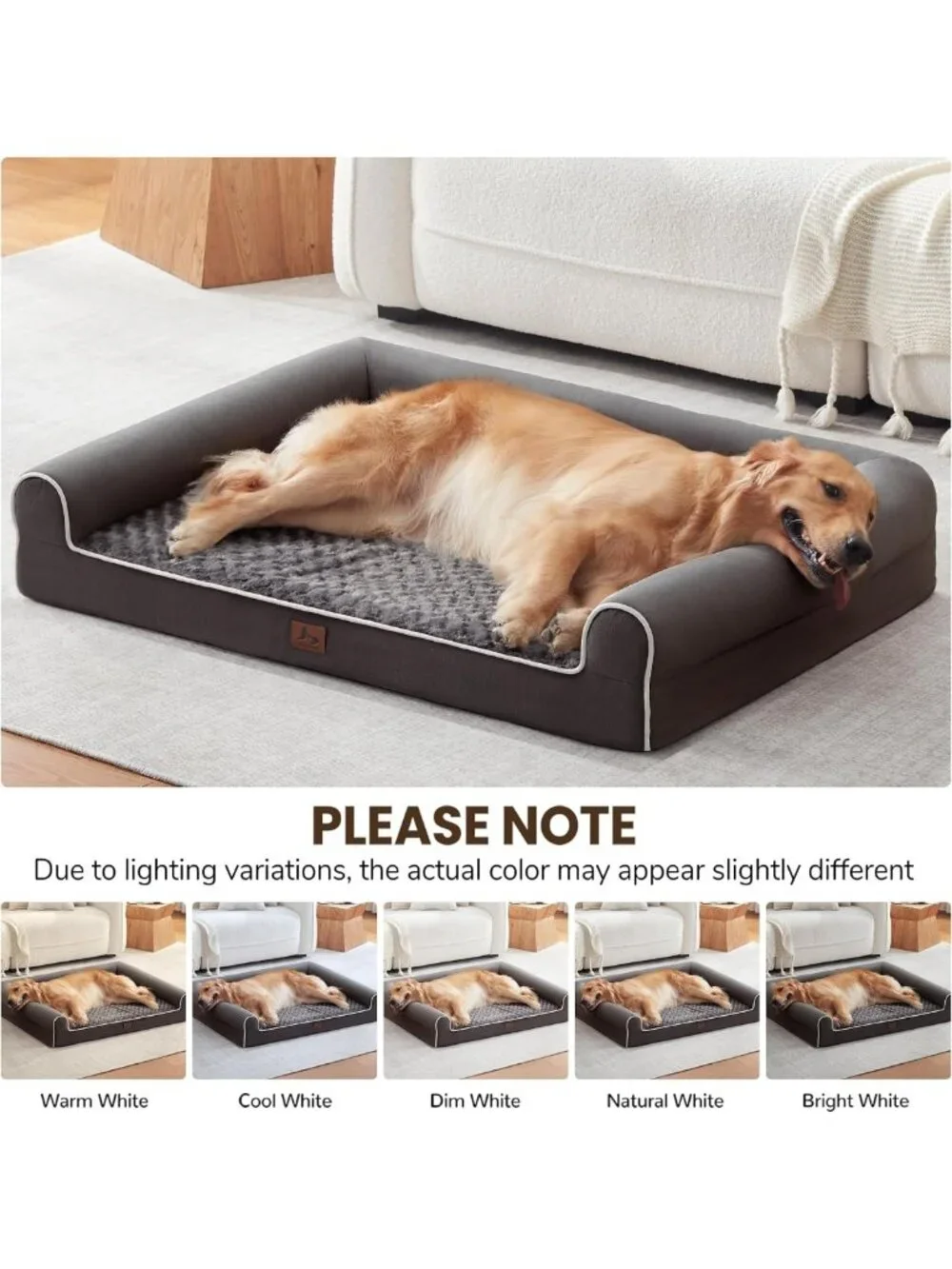 Orthopedic Large Dog Bed for XXL & XL Breeds - Comfortable, Supportive Pet